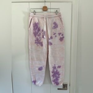 Wild Fable pink and purple tie-dye sweatpants